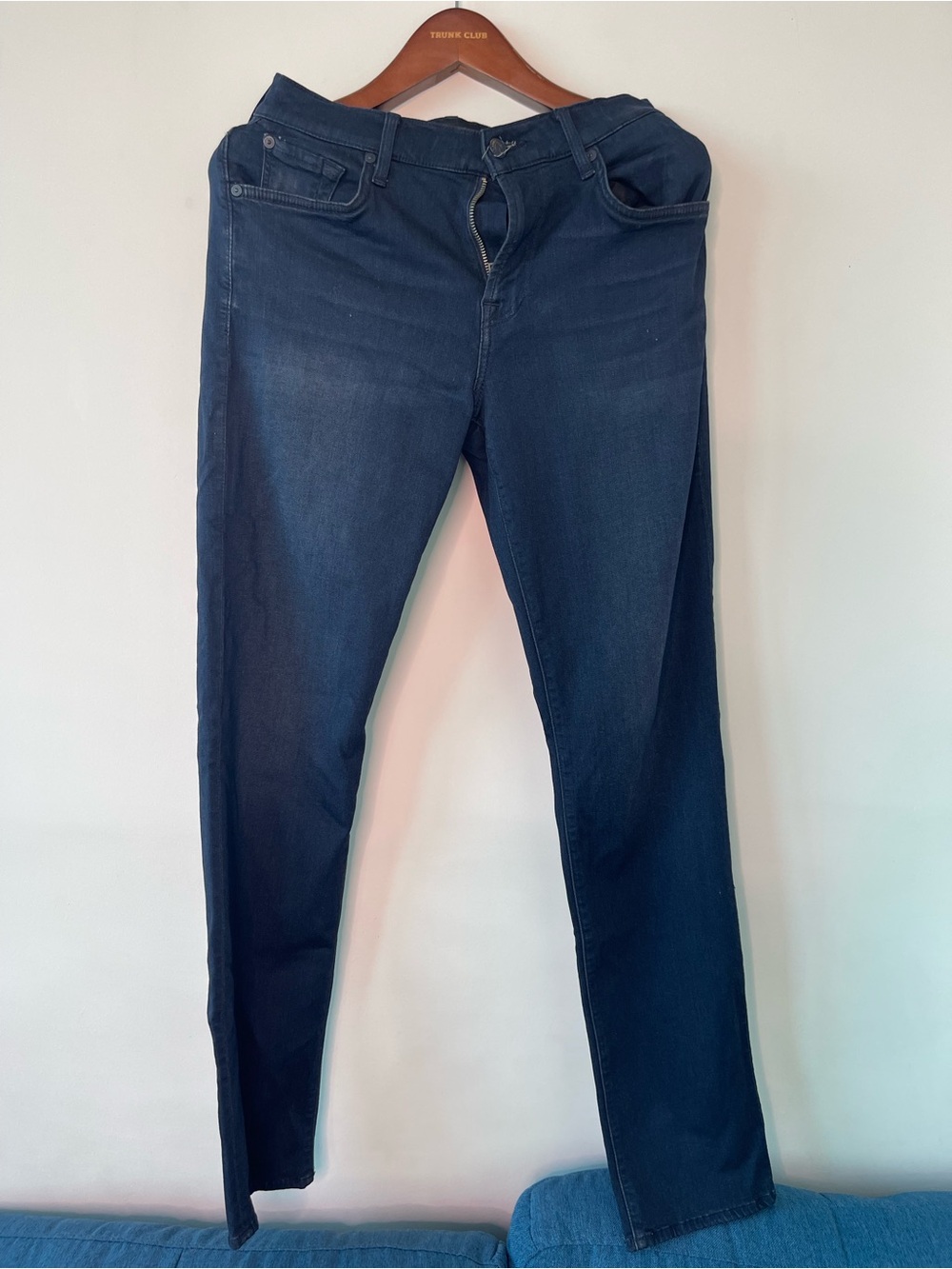 7 For All Mankind Luxe Sport dark jeans